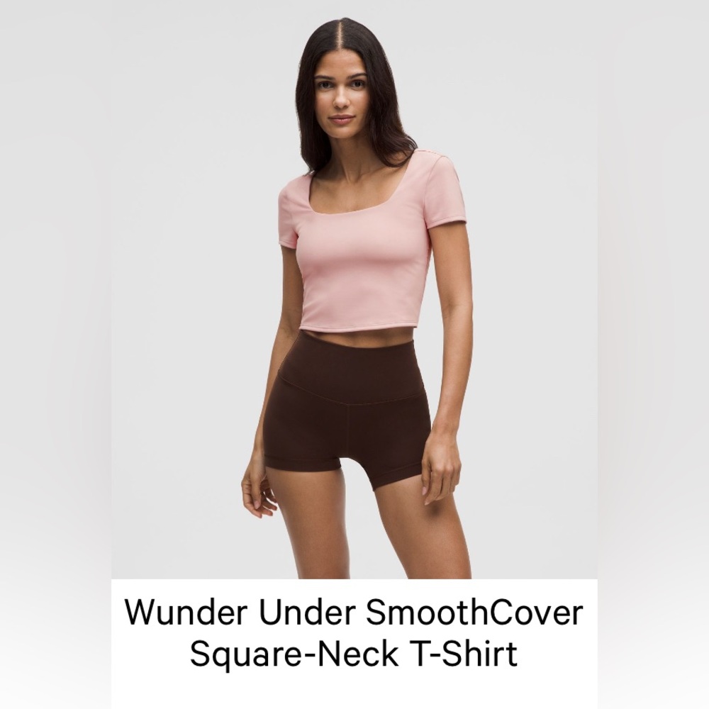 Lululemon Pink Haze Crop Top